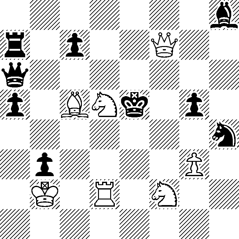 7b/r1p2Q2/q7/p1BNk1p1/7n/1p4P1/1K1R1N2/8