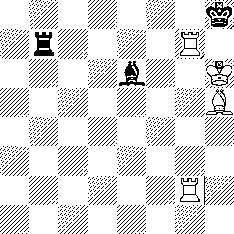 7k/1r4R1/4b2K/7B/8/8/6R1/8