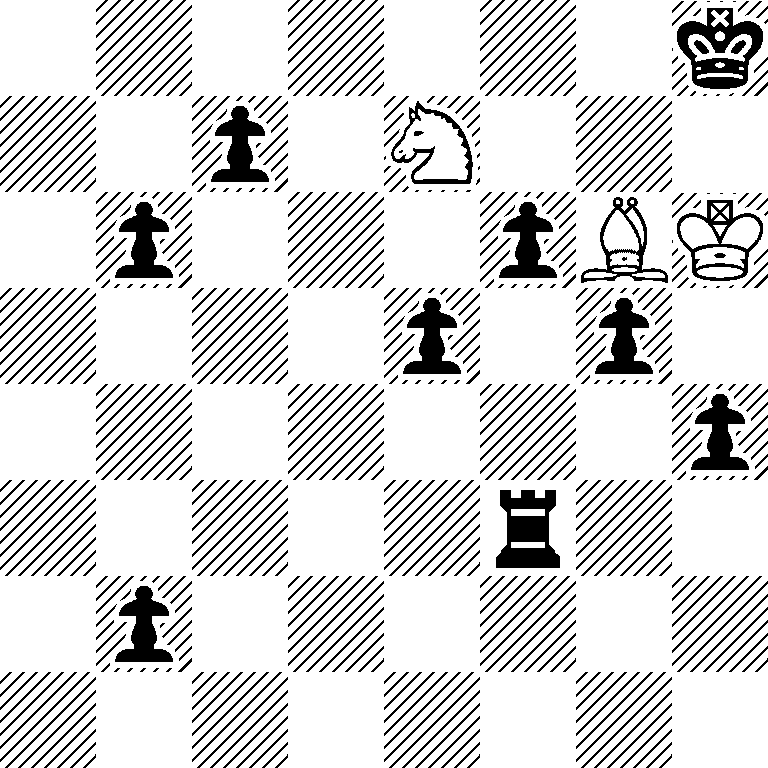 7k/2p1N3/1p3pBK/4p1p1/7p/5r2/1p6/8