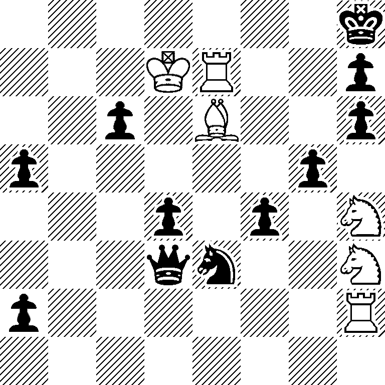 7k/3KR2p/2p1B2p/p5p1/3p1p1N/3qn2N/p6R/8