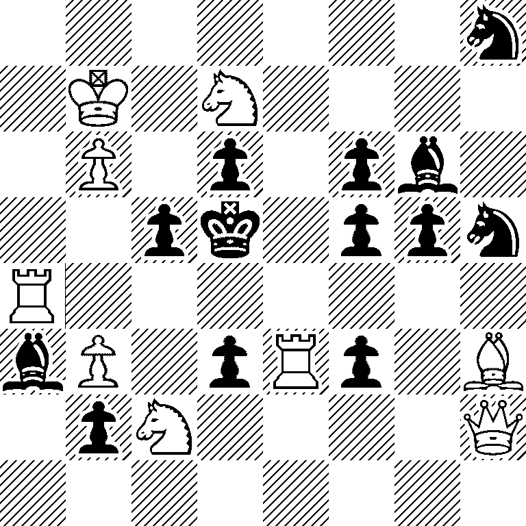 7n/1K1N4/1P1p1pb1/2pk1ppn/R7/bP1pRp1B/1pN4Q/8