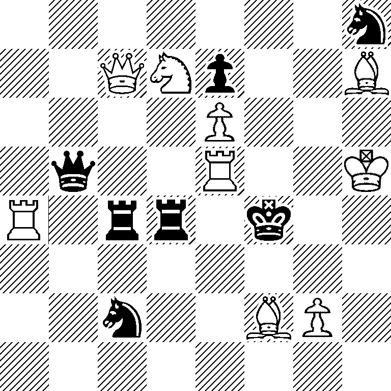 7n/2QNp2B/4P3/1q2R2K/R1rr1k2/8/2n2BP1/8