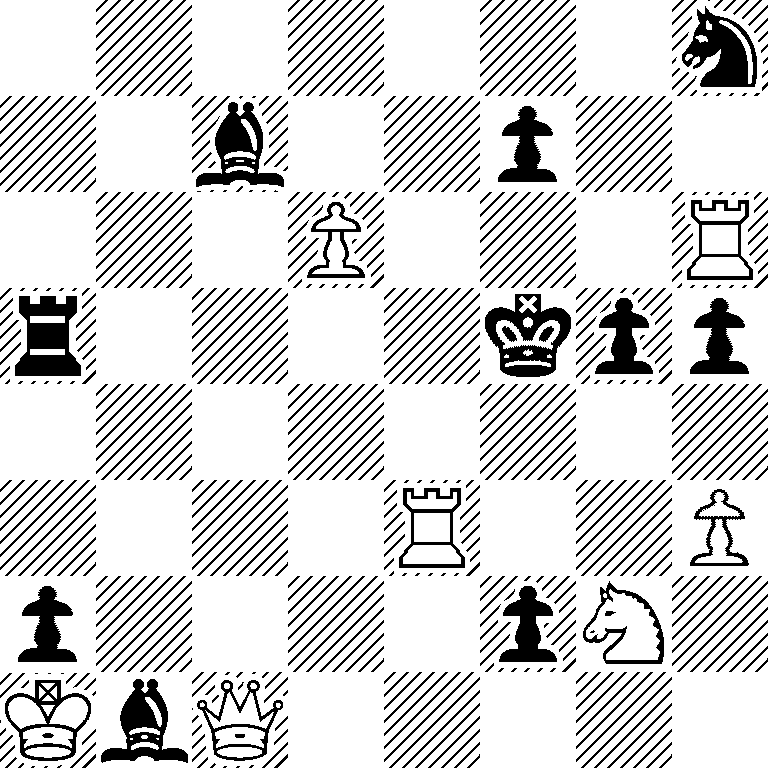 7n/2b2p2/3P3R/r4kpp/8/4R2P/p4pN1/KbQ5
