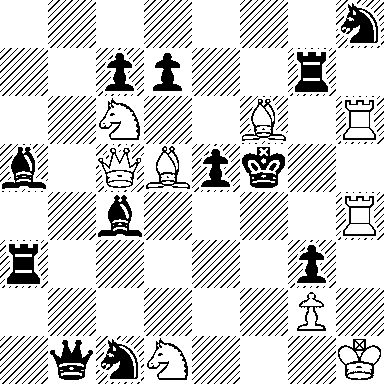 7n/2pp2r1/2N2B1R/b1QBpk2/2b4R/r5p1/6P1/1qnN3K