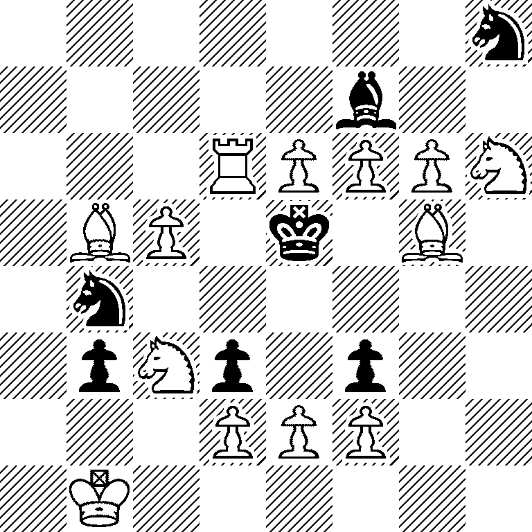 7n/5b2/3RPPPN/1BP1k1B1/1n6/1pNp1p2/3PPP2/1K6