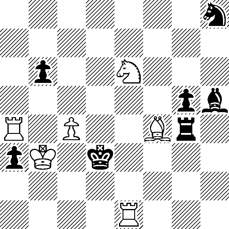 7n/8/1p2N3/6pb/R1P2Br1/pK1k4/8/4R3