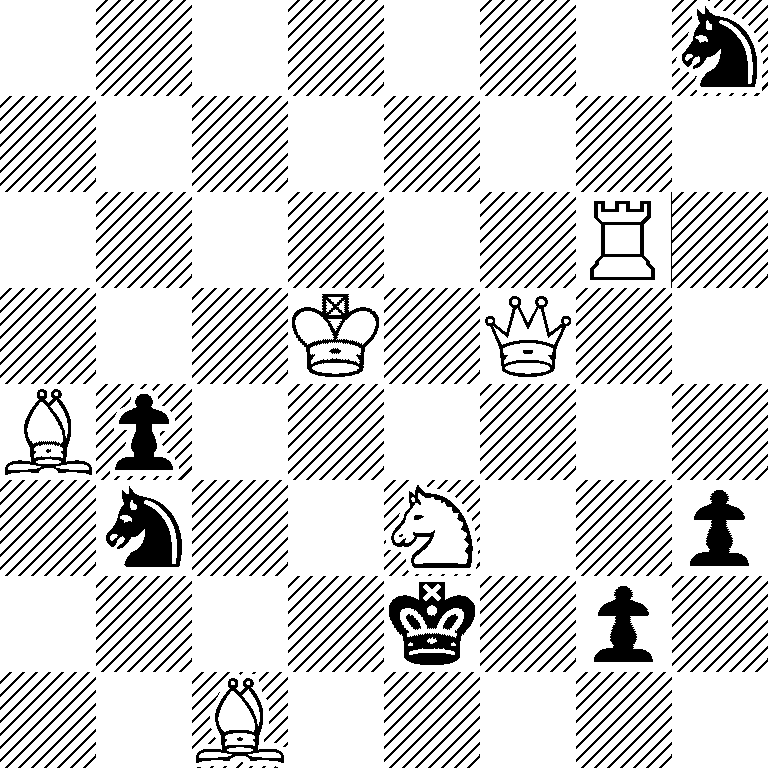 7n/8/6R1/3K1Q2/Bp6/1n2N2p/4k1p1/2B5