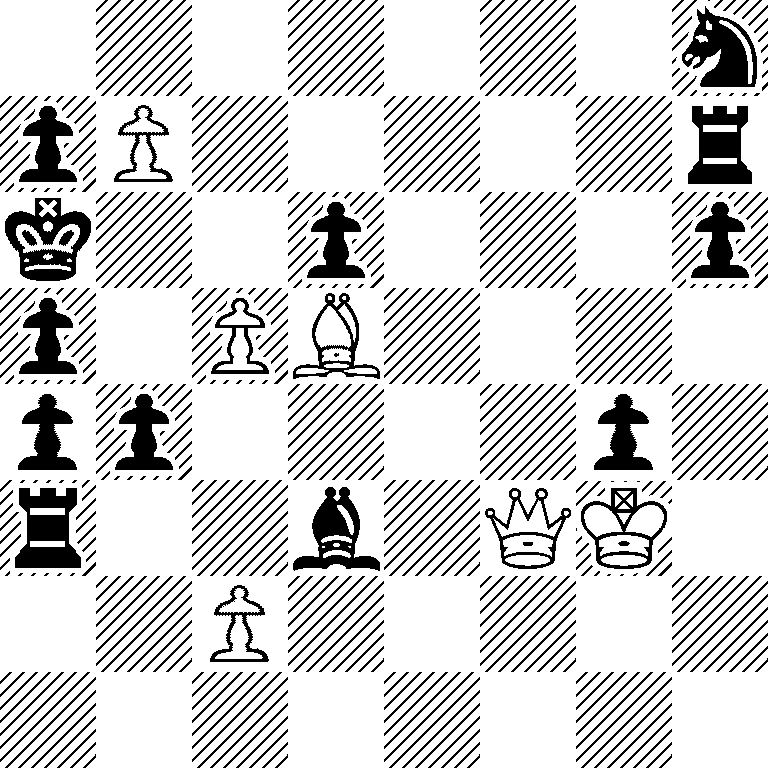 7n/pP5r/k2p3p/p1PB4/pp4p1/r2b1QK1/2P5/8