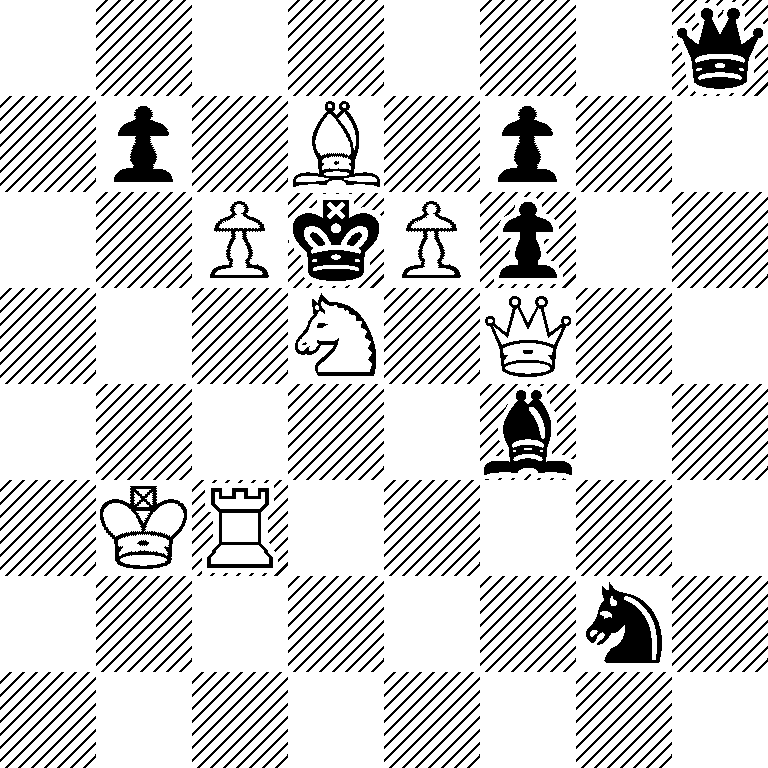 7q/1p1B1p2/2PkPp2/3N1Q2/5b2/1KR5/6n1/8