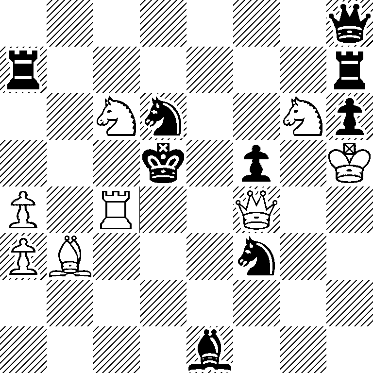 7q/r6r/2Nn2Np/3k1p1K/P1R2Q2/PB3n2/8/4b3