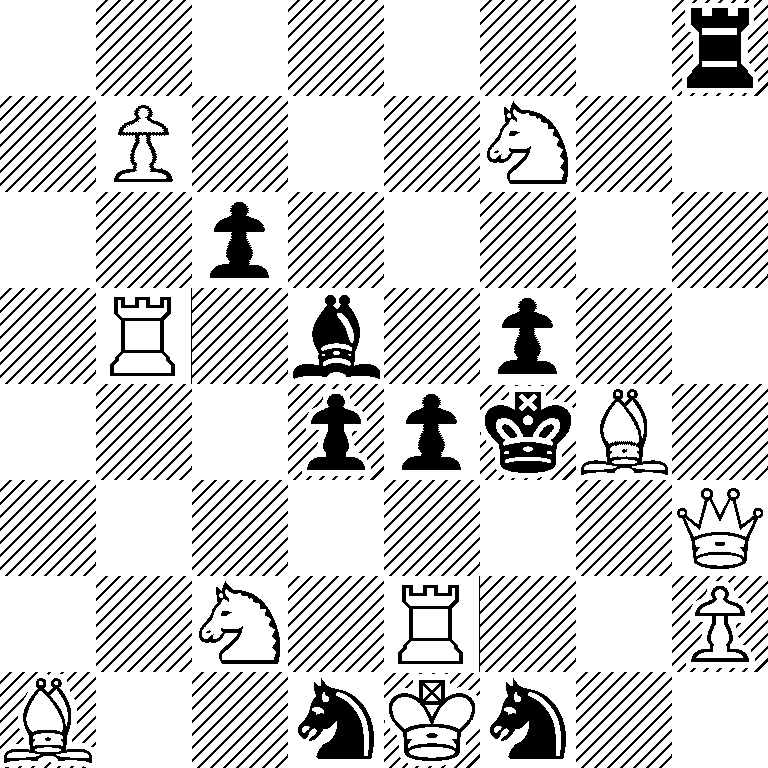 7r/1P3N2/2p5/1R1b1p2/3ppkB1/7Q/2N1R2P/B2nKn2