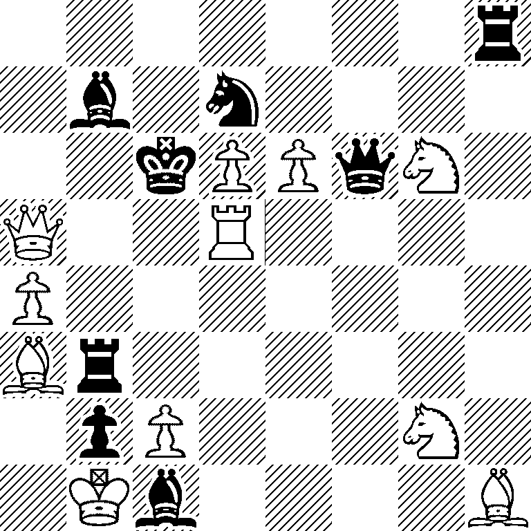 7r/1b1n4/2kPPqN1/Q2R4/P7/Br6/1pP3N1/1Kb4B