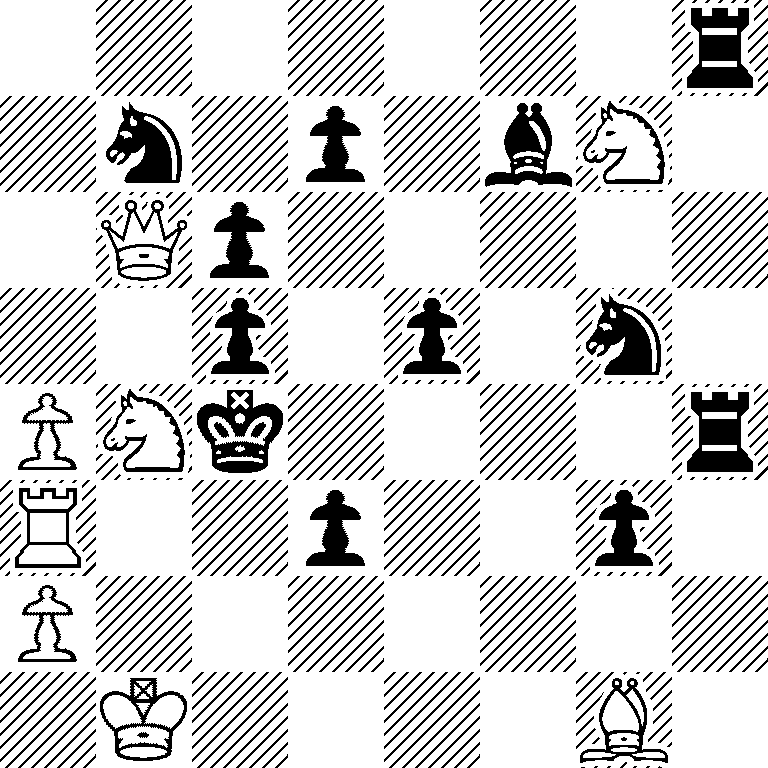 7r/1n1p1bN1/1Qp5/2p1p1n1/PNk4r/R2p2p1/P7/1K4B1