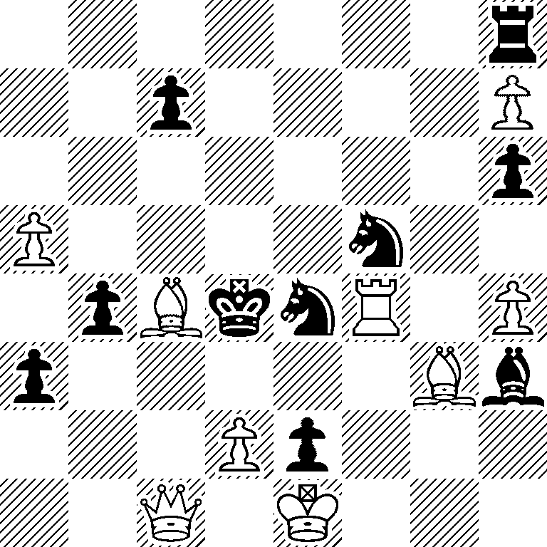 7r/2p4P/7p/P4n2/1pBknR1P/p5Bb/3Pp3/2Q1K3