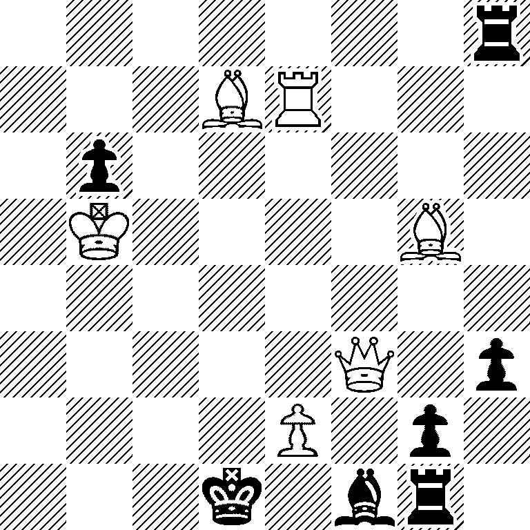 7r/3BR3/1p6/1K4B1/8/5Q1p/4P1p1/3k1br1