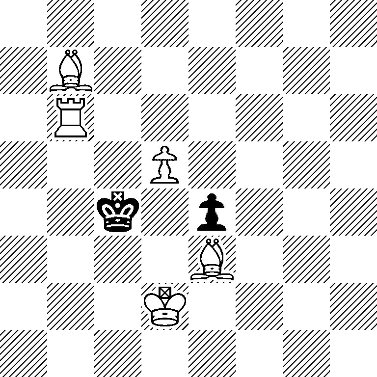 8/1B6/1R6/3P4/2k1p3/4B3/3K4/8