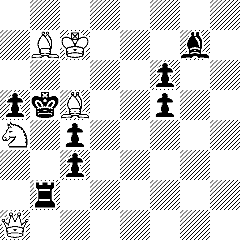 8/1BK3b1/5p2/pkB2p2/N1p5/2p5/1r6/Q7