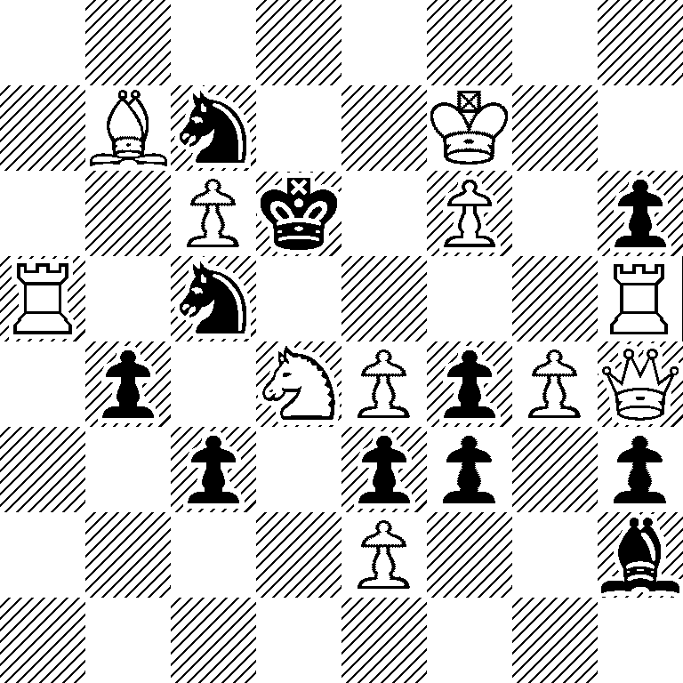 8/1Bn2K2/2Pk1P1p/R1n4R/1p1NPpPQ/2p1pp1p/4P2b/8