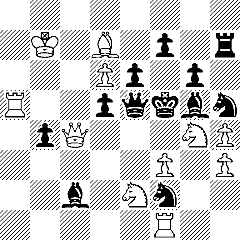8/1K1B1p1r/3Pp1p1/R2pqkbn/1pQ3NP/5P1P/2b1Nn2/5R2