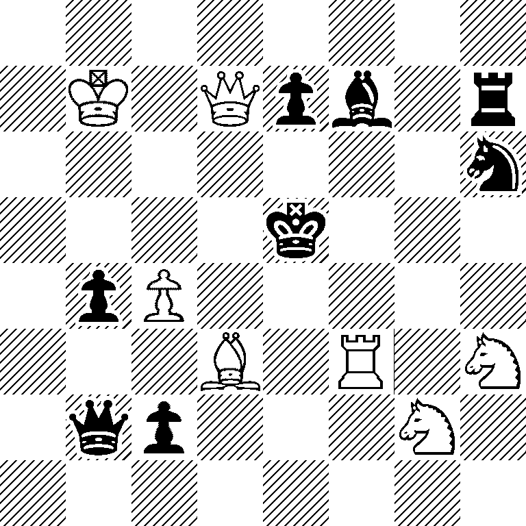 8/1K1Qpb1r/7n/4k3/1pP5/3B1R1N/1qp3N1/8