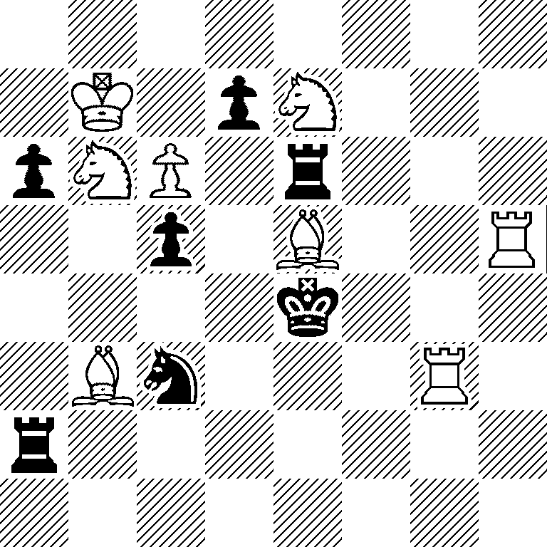 8/1K1pN3/pNP1r3/2p1B2R/4k3/1Bn3R1/r7/8