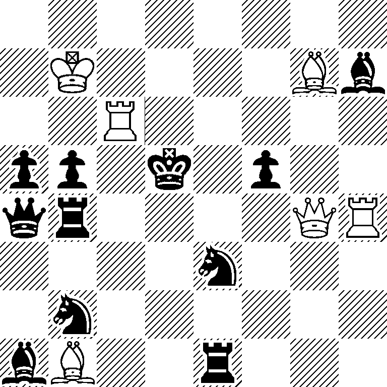 8/1K4Bb/2R5/pp1k1p2/qr4QR/4n3/1n6/bB2r3