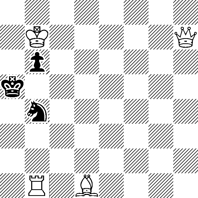 8/1K5Q/1p6/k7/1n6/8/8/1R1B4