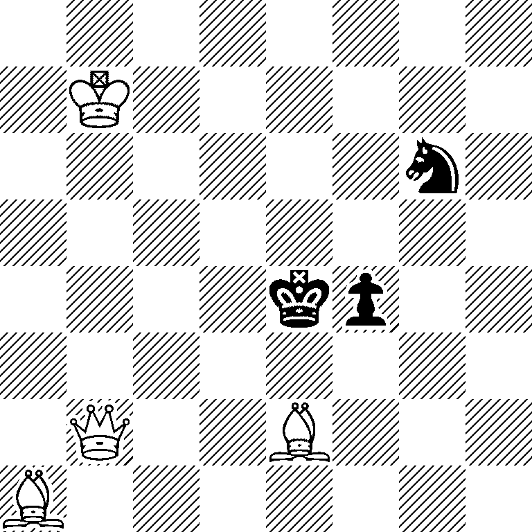 8/1K6/6n1/8/4kp2/8/1Q2B3/B7