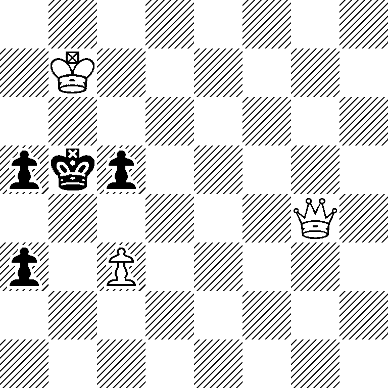 8/1K6/8/pkp5/6Q1/p1P5/8/8