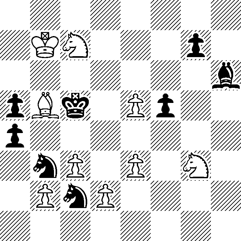 8/1KN3p1/7b/pBk1Pp2/p7/1nP1P1N1/1PnP4/8