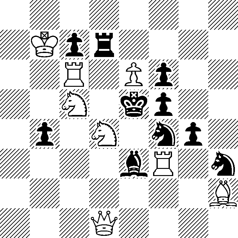 8/1Kpr4/2R1Pp2/2N1kp2/1p1N1np1/4bR1n/7B/3Q4