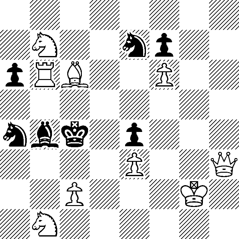 8/1N2np2/pRB2P2/8/nbk1p3/4P2Q/2P3K1/1N6