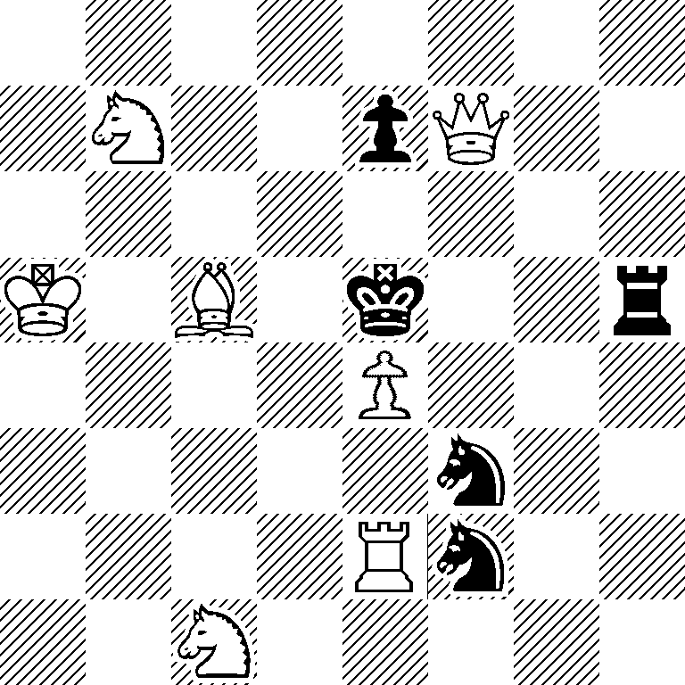 8/1N2pQ2/8/K1B1k2r/4P3/5n2/4Rn2/2N5