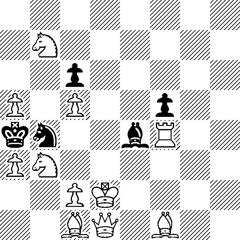 8/1N6/2p5/P1P2p2/kn2bR2/PN6/2PK4/2BQ1B2