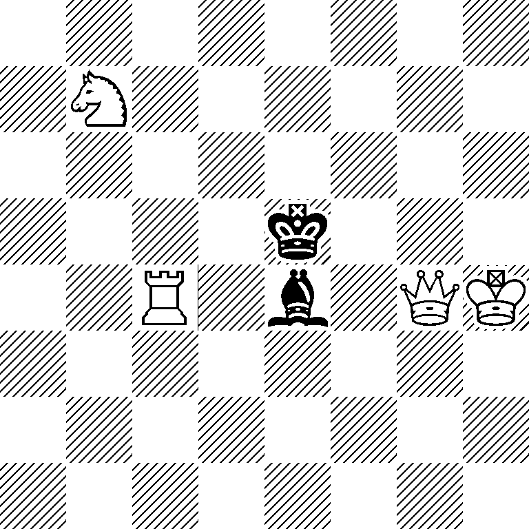 8/1N6/8/4k3/2R1b1QK/8/8/8