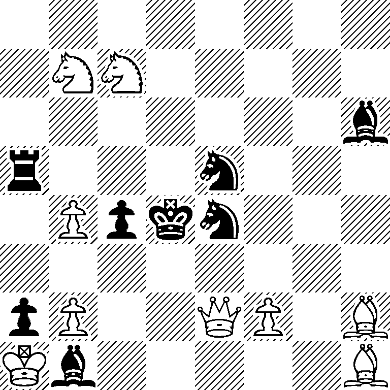 8/1NN5/7b/r3n3/1Ppkn3/8/pP2QP1B/Kb5B