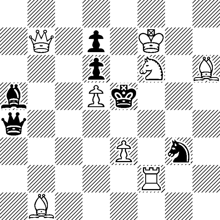 8/1Q1p1K2/3p1N1B/b2Pk3/q7/4P1n1/5R2/1B6