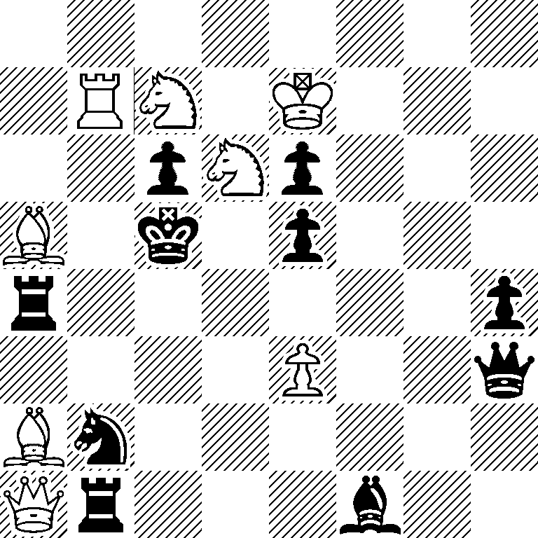 8/1RN1K3/2pNp3/B1k1p3/r6p/4P2q/Bn6/Qr3b2