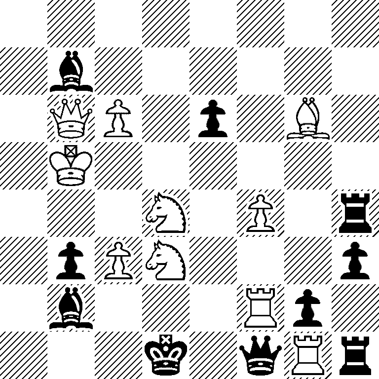 8/1b6/1QP1p1B1/1K6/3N1P1r/1pPN3p/1b3Rp1/3k1qRr