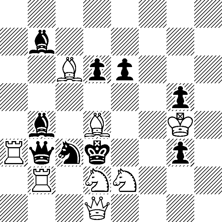 8/1b6/2Bpp3/6p1/1b1B2K1/Rqnk2p1/1R1NN3/3Q4