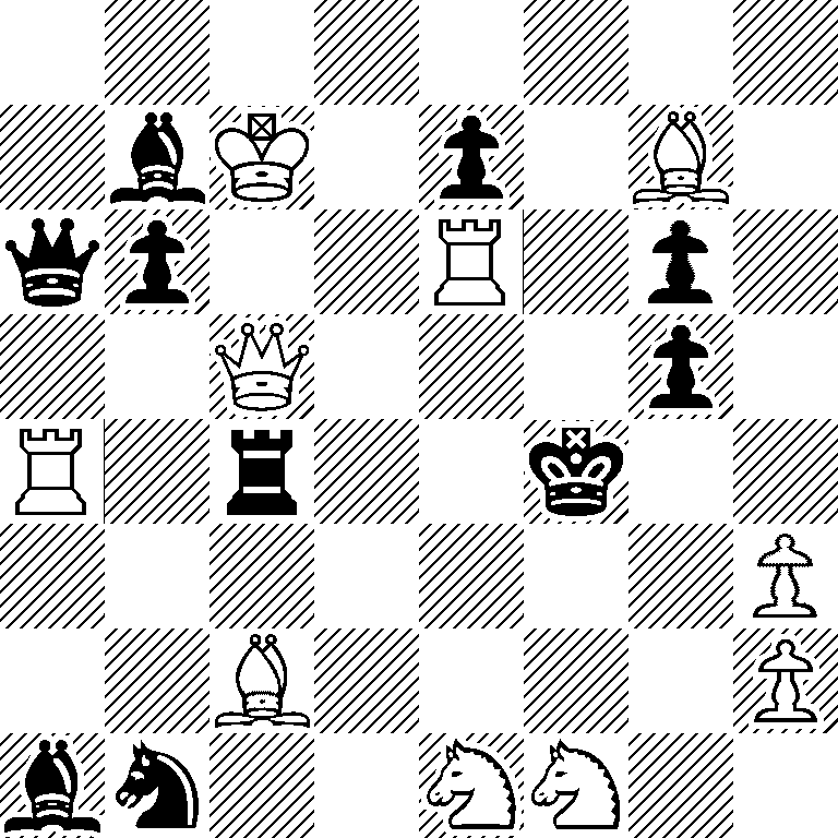 8/1bK1p1B1/qp2R1p1/2Q3p1/R1r2k2/7P/2B4P/bn2NN2