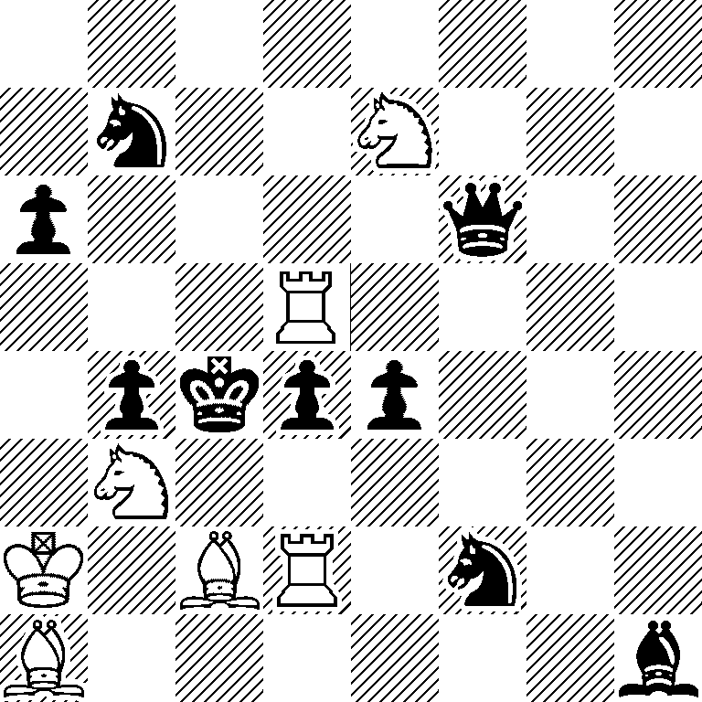 8/1n2N3/p4q2/3R4/1pkpp3/1N6/K1BR1n2/B6b