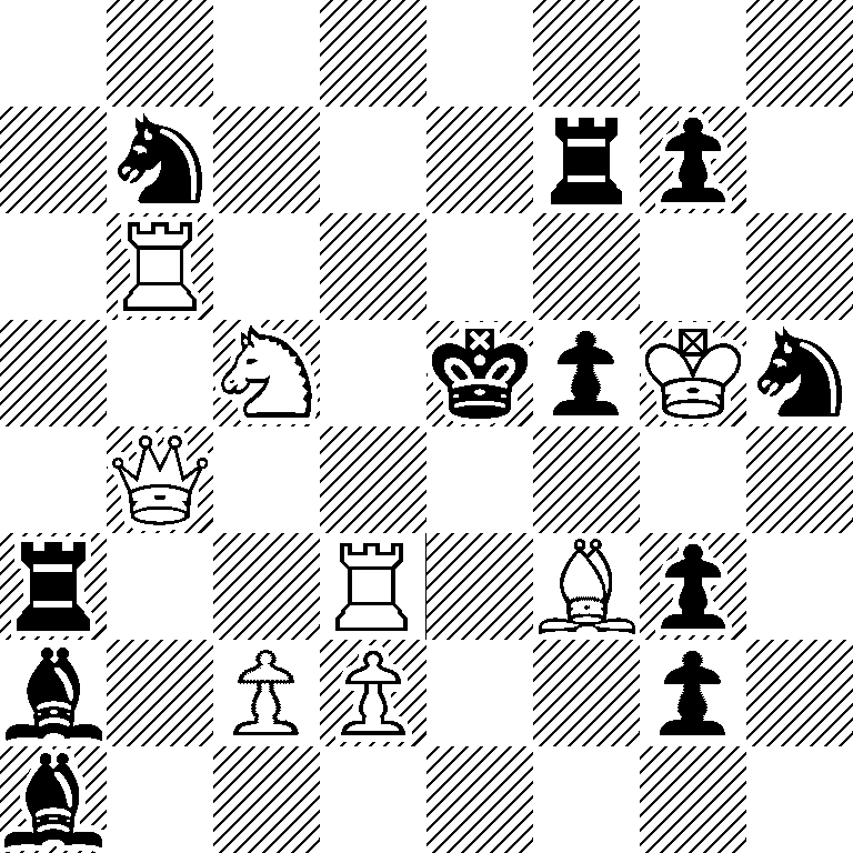 8/1n3rp1/1R6/2N1kpKn/1Q6/r2R1Bp1/b1PP2p1/b7