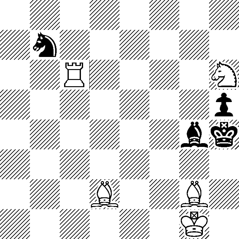 8/1n6/2R4N/7p/6bk/8/3B2B1/6K1
