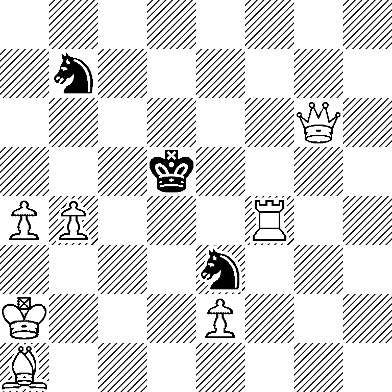 8/1n6/6Q1/3k4/PP3R2/4n3/K3P3/B7