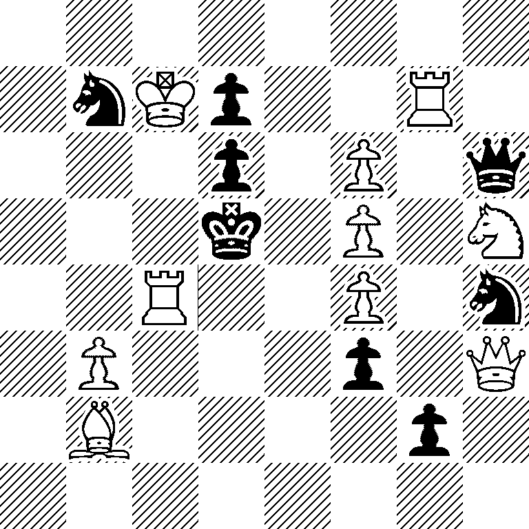 8/1nKp2R1/3p1P1q/3k1P1N/2R2P1n/1P3p1Q/1B4p1/8