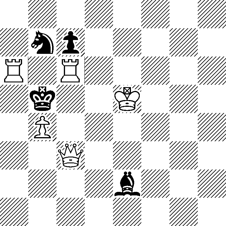 8/1np5/R1R5/1k2K3/1P6/2Q5/4b3/8