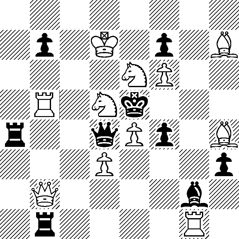 8/1p1K1p1B/4NP2/1R1Nk3/r2qPp1B/3P3p/1Q4b1/1r4R1