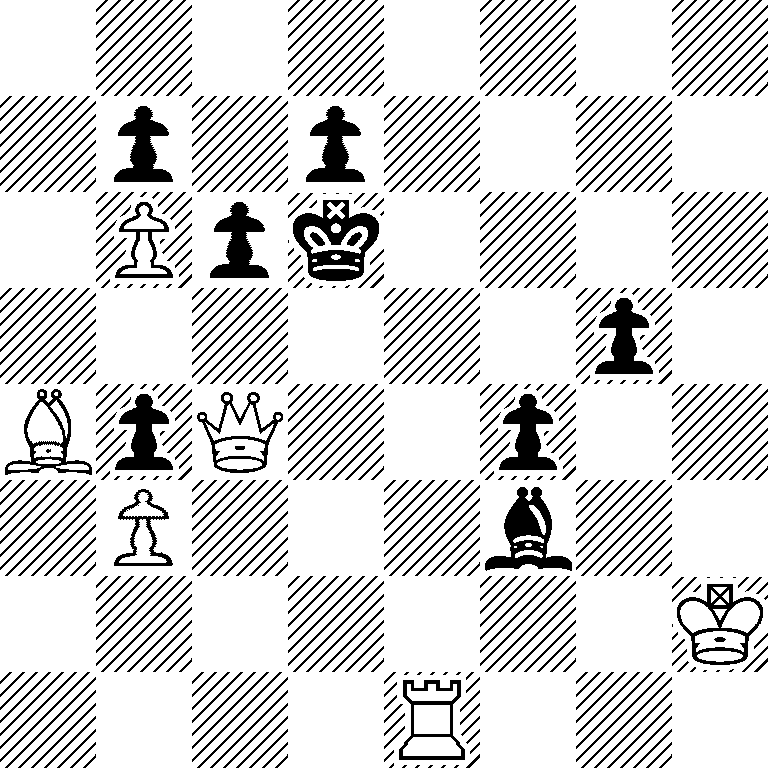 8/1p1p4/1Ppk4/6p1/BpQ2p2/1P3b2/7K/4R3