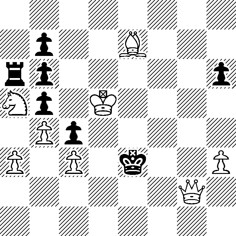 8/1p2B3/rp5p/Np1K4/1Pp5/P1P1k2P/6Q1/8